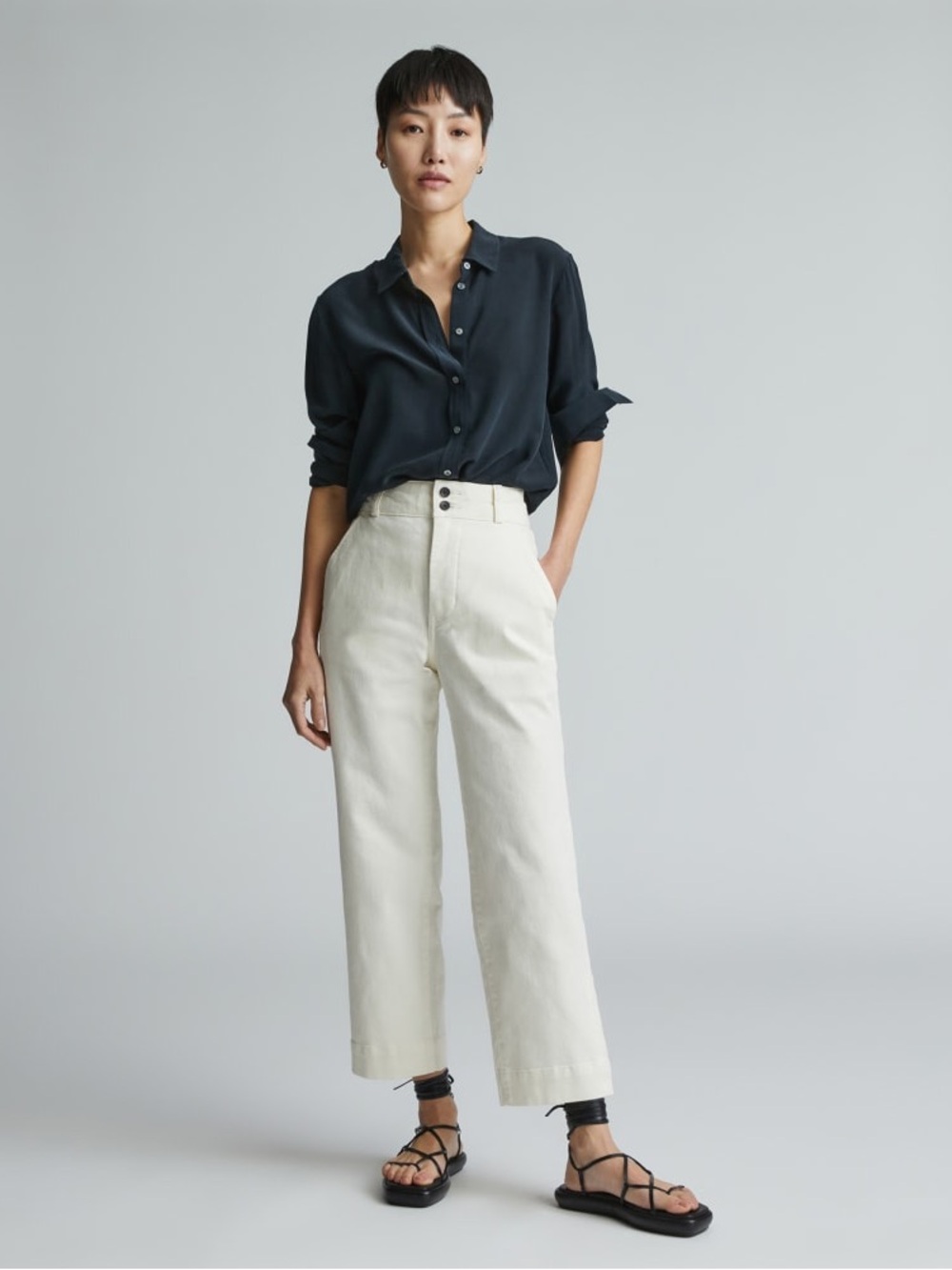 Everlane THE ORGANIC STRAIGHT-LEG
PANT size 4